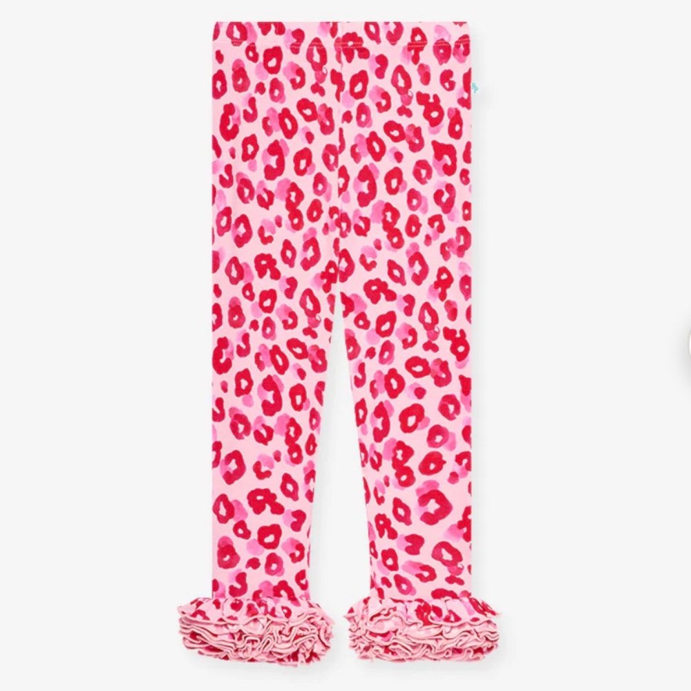 Posh Peanut Ashley Ruffled Leggings